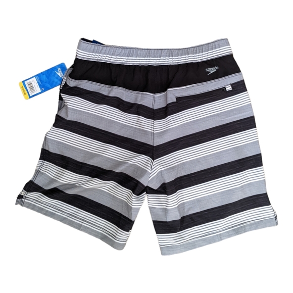 Speedo Tech Volley Shorts NWT Men's Size S Comfort Liner UPF 50+Stretch … - Picture 2 of 13